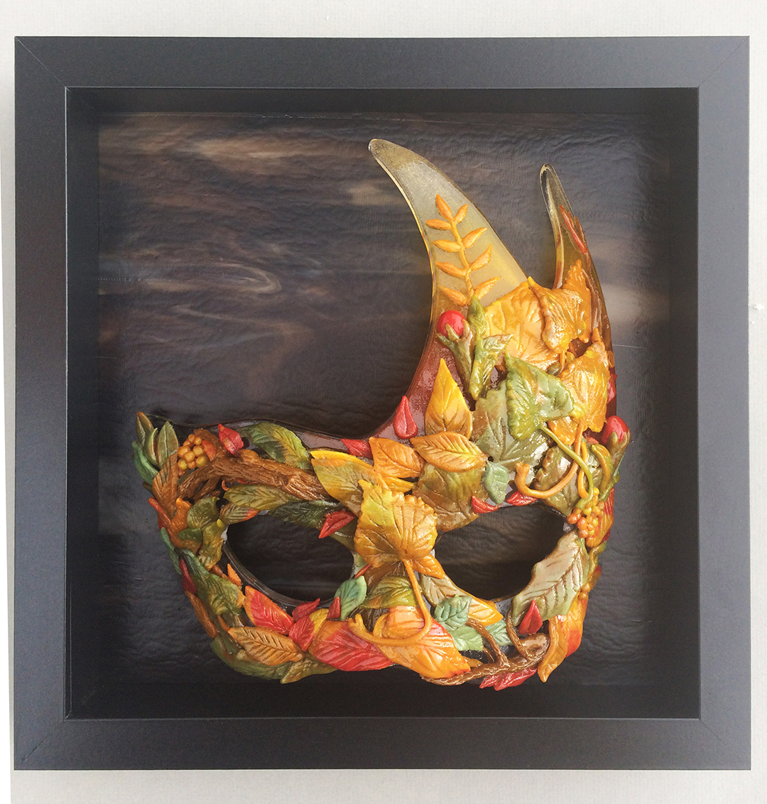 Click to view detail for LM-013 Autumn Dreaming Mask 10x10 $700